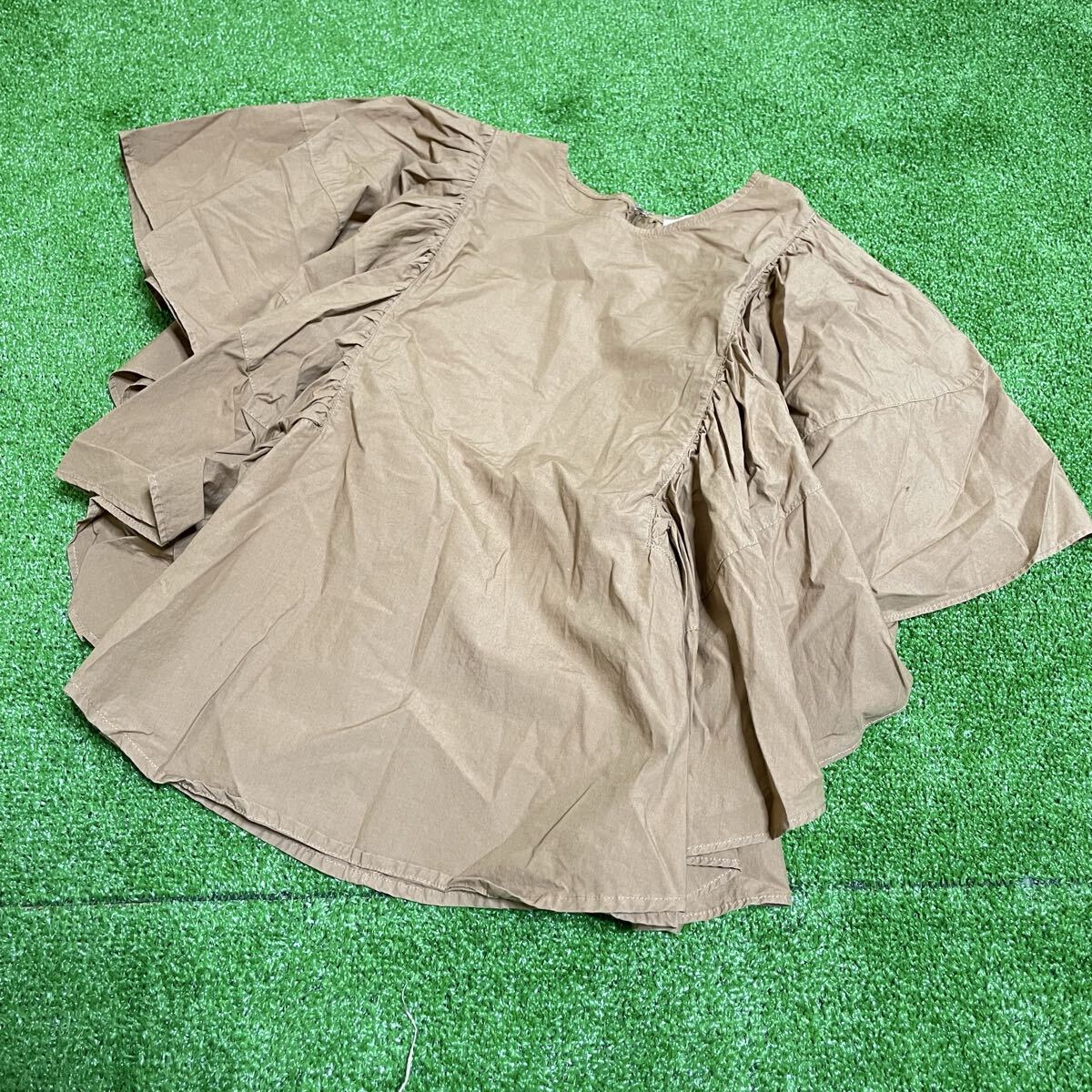 FRAY I.D フレイアイディー ブラウス カットソー フリル ベージュ 秋服 秋冬 アパレル52拍卖