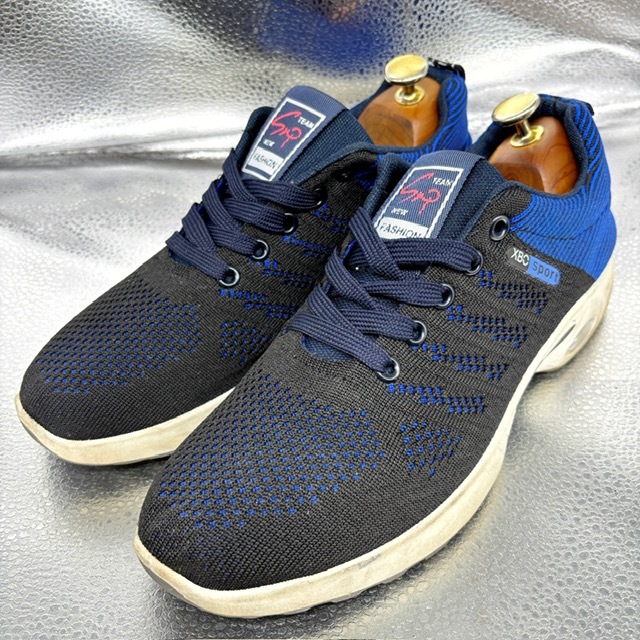 ★SYP FASHION★スニーカー/42 26.0/カジュアルシューズ/ショートブーツ/スポーツシューズ/ブルー系拍卖