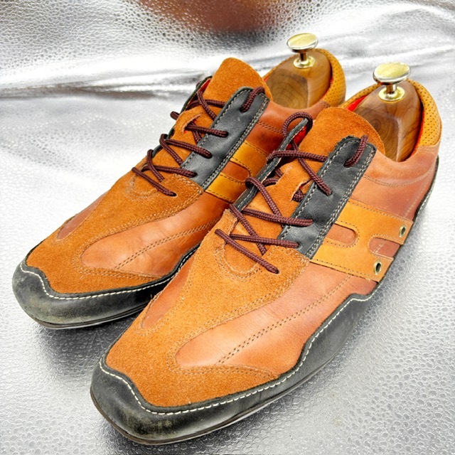 ★Hawkins ホーキンス スポーツ★スニーカー/8 26.0/カジュアルシューズ/ビジネスシューズ/スポーツシューズ/革靴/茶拍卖