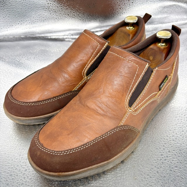 ★EDWIN★スニーカー/25.0cm/カジュアルシューズ/ショートブーツ/スポーツシューズ/ブラウン拍卖