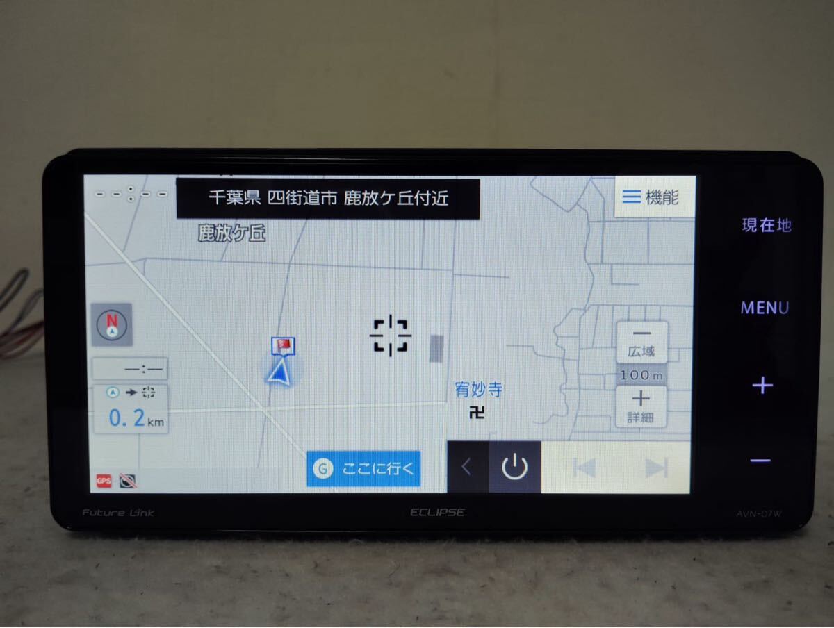 【中古品】AVN-D7W ECLIPSE カーナビ イクリプス拍卖