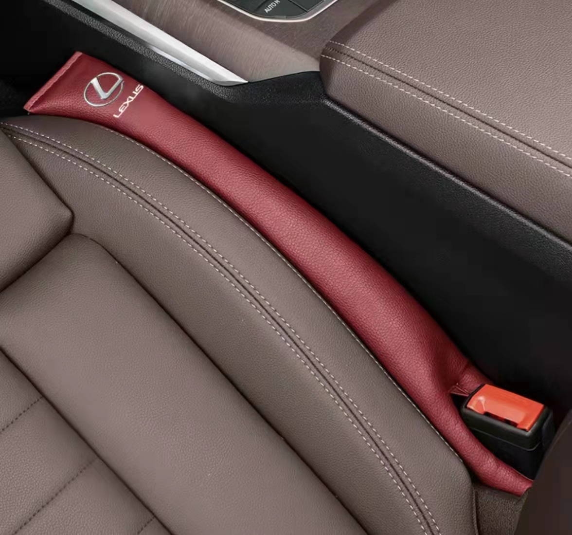 レクサス 車用 シート隙間埋クッション 車用シート コンソール 隙間 クッション LBX GX RZ IS LS RX NX CT LC RC GS LX UX ES LM 2Pセット拍卖