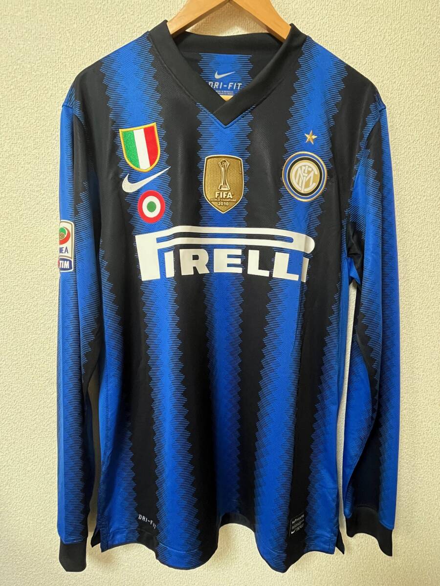 ★☆長友佑都選手 インテルミラノ 2010-2011ユニ(ホーム)☆★拍卖