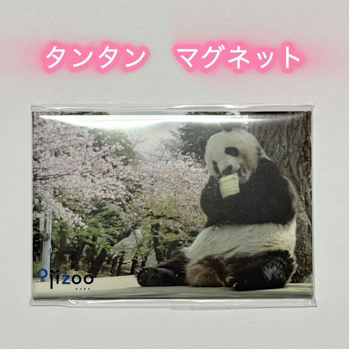 【王子動物園オリジナル】角マグネット タンタン/花より団子 未開封品 旦旦 ジャイアントパンダ 拍卖