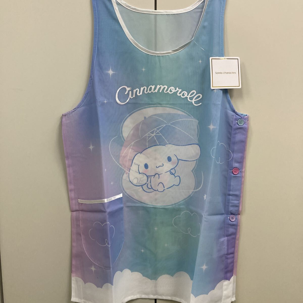 送料無料匿名配送即決 シナモンロールエプロン シースルー拍卖