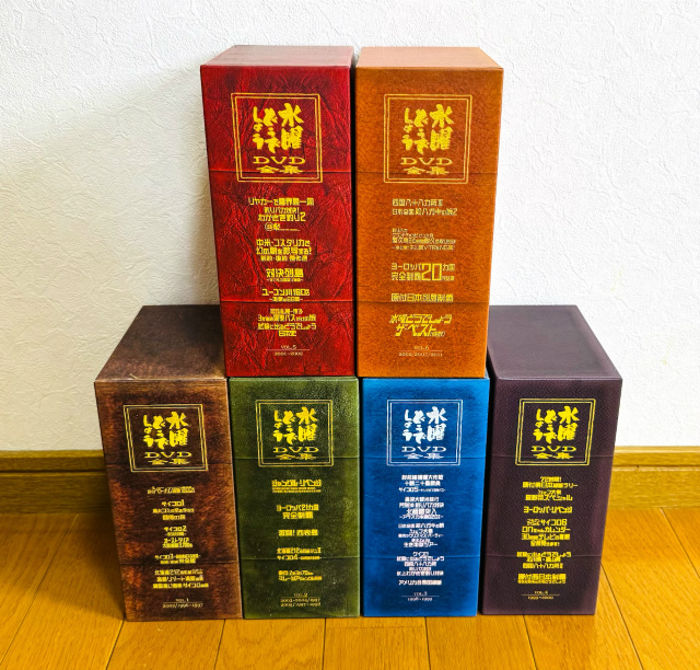 水曜どうでしょう DVD全集Vol.1〜Vol.6/視聴確認済み/DVD BOX6巻セット拍卖