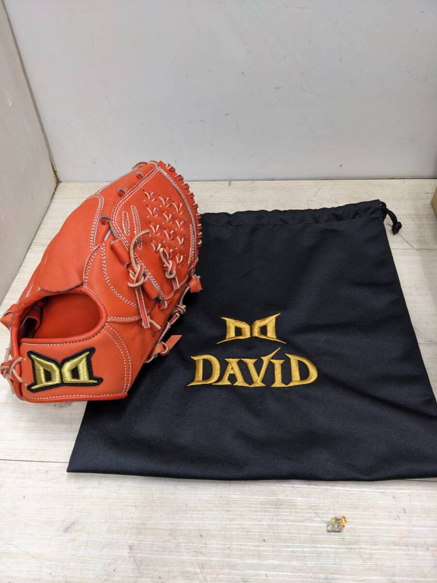 送料無料S98914 DAVID ダビド INNOST professional Model 野球 硬式 投手用 右投 IN A55 グローブ スポーツ拍卖