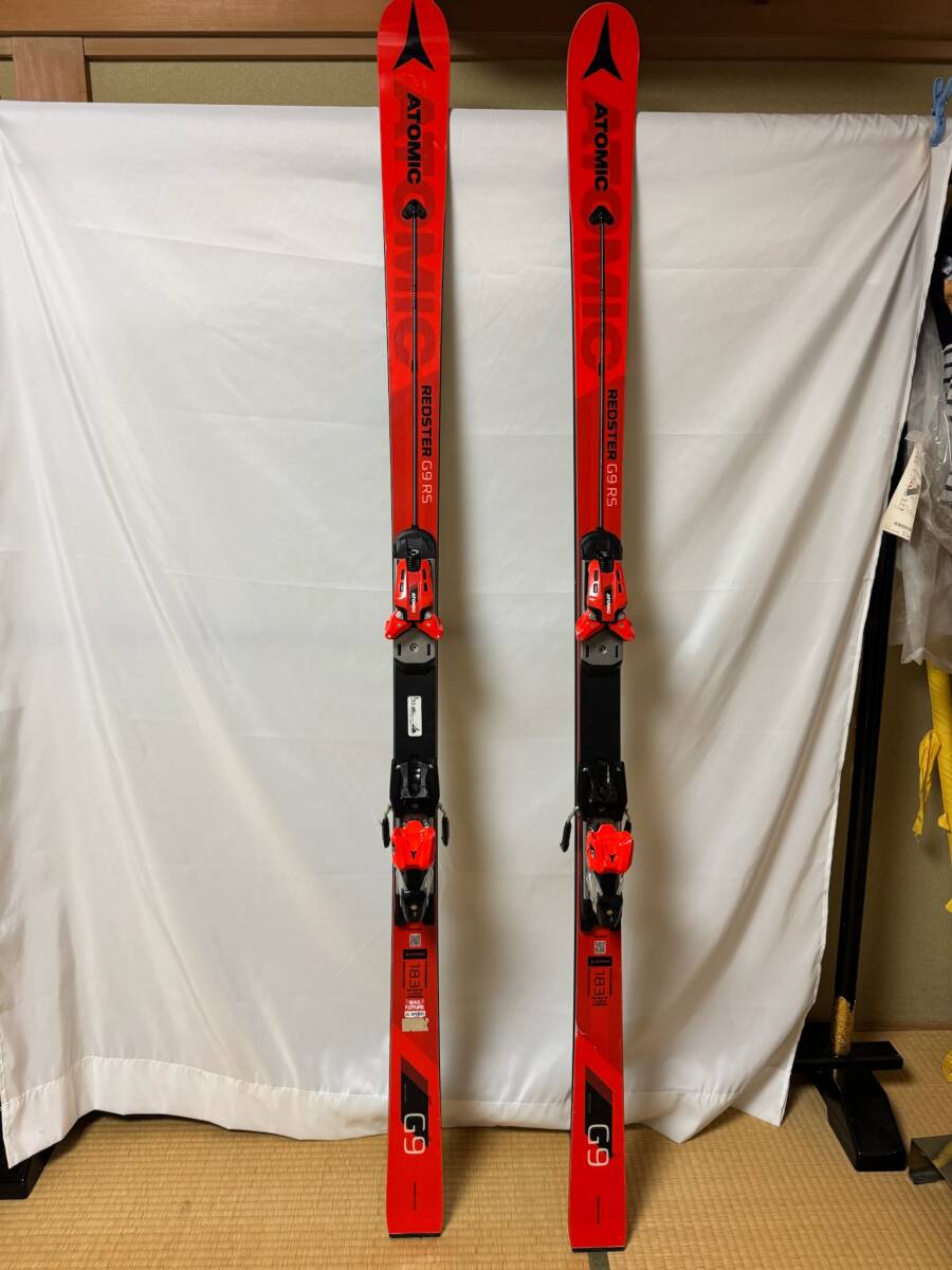 ◆アトミック REDSTER レッドスター G9 RS 183cm ビンディング X19 AA0026700Gi スキー板 レーシング 中古現状◆R5219拍卖
