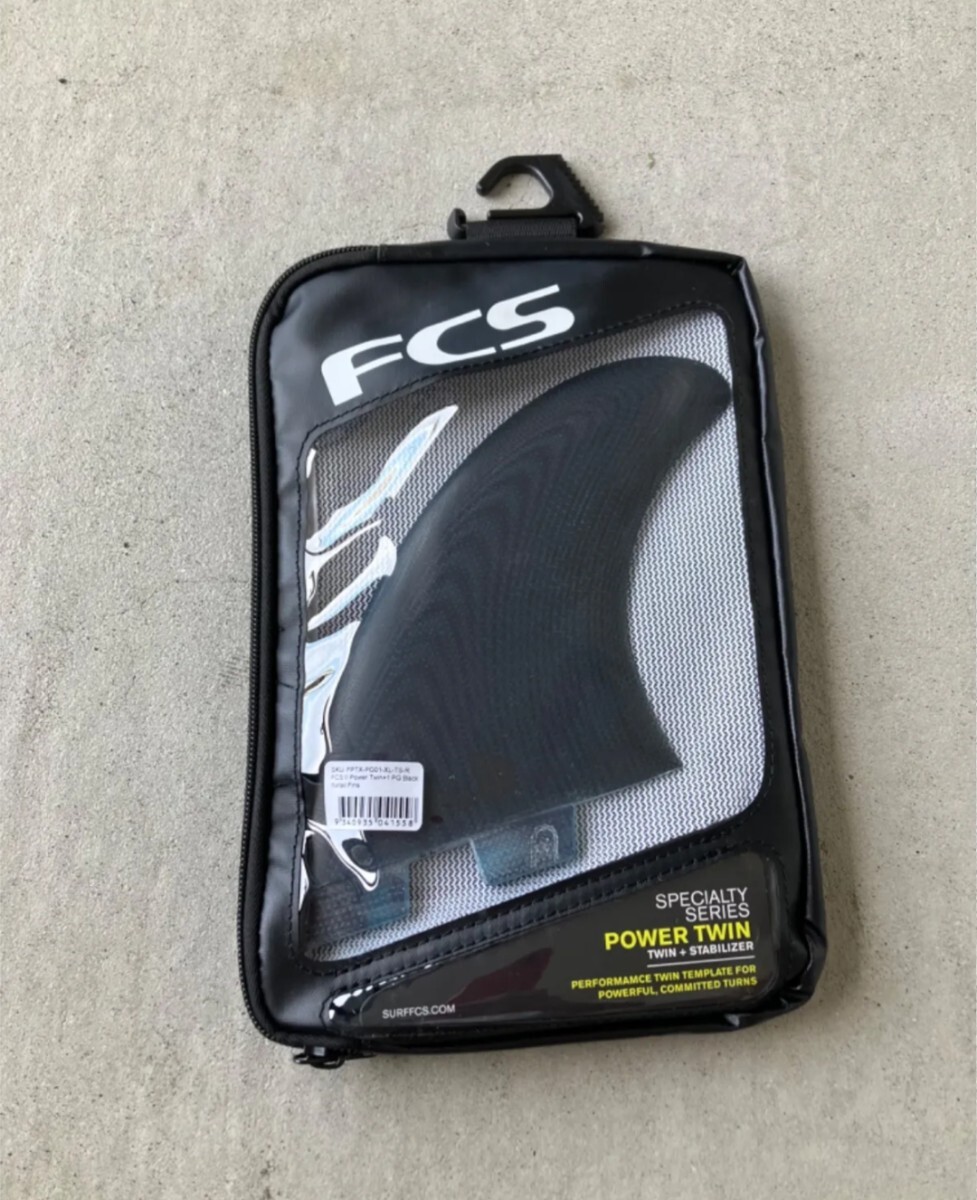 fcs2 power twin パワーツイン twin +1 ツイン ツインフィン black ブラック拍卖