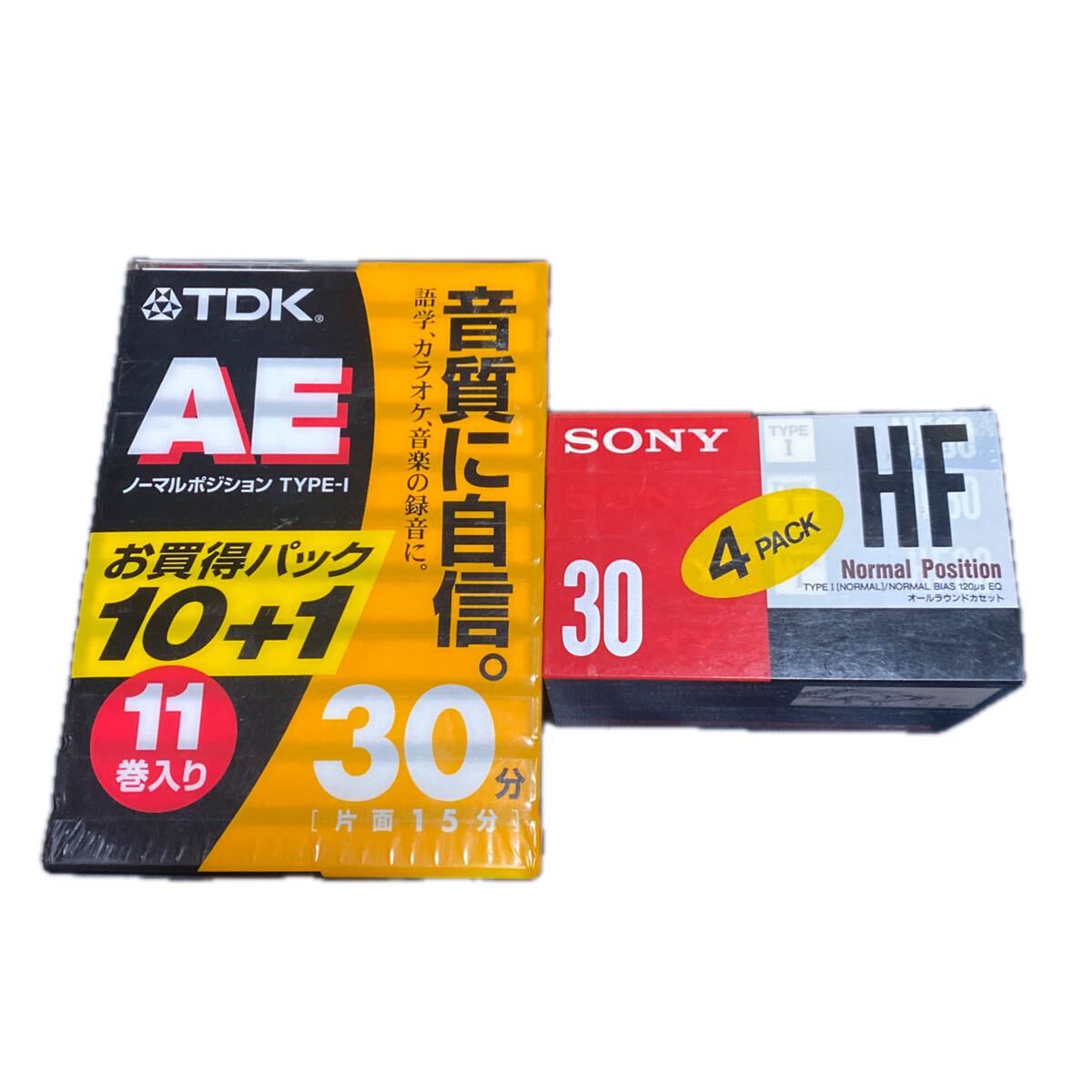 新品 カセットテープ 30分11巻 AE-30X11G sony hf 30分 送料無料拍卖