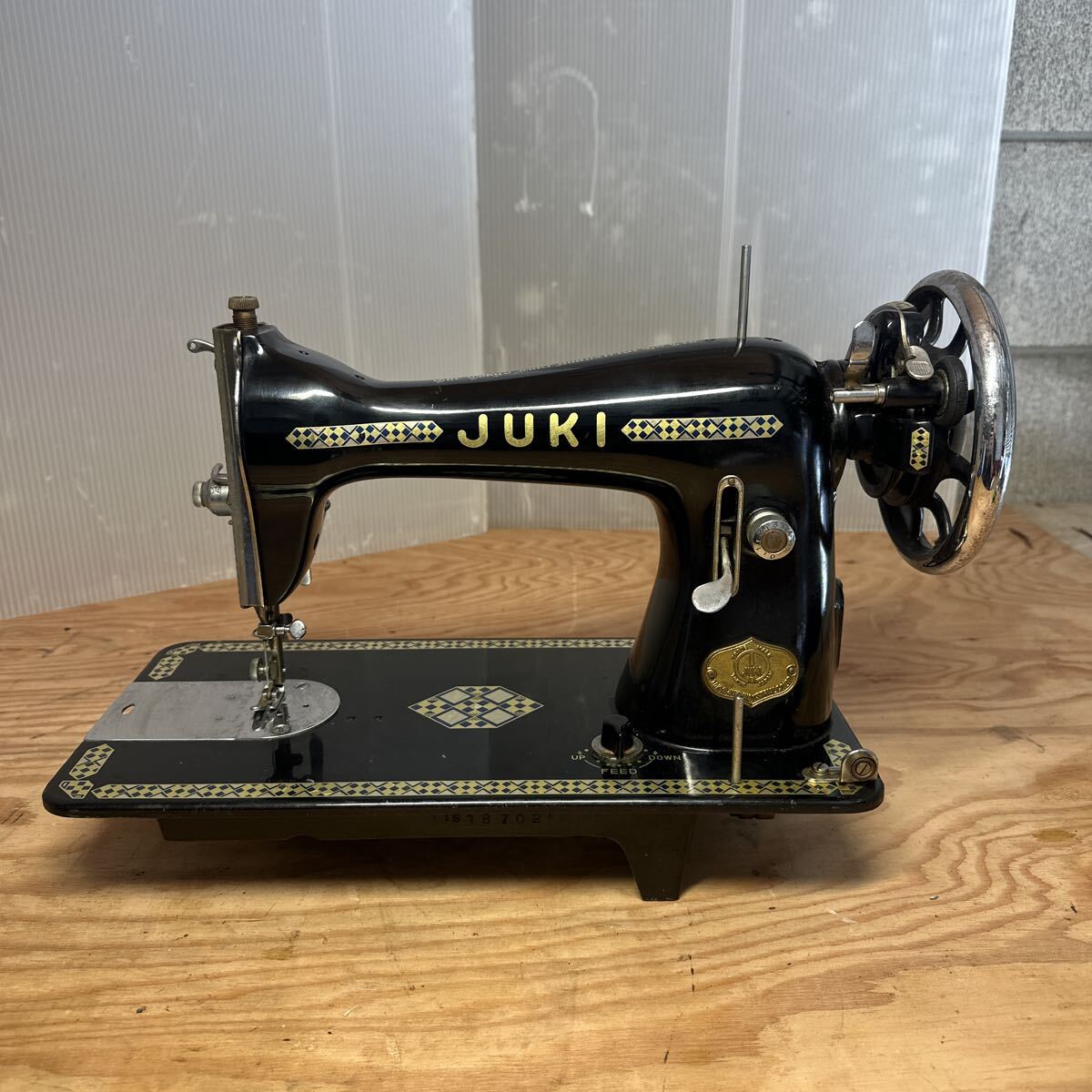 アンティークミシン  JUKI ジューキ  昭和レトロ拍卖