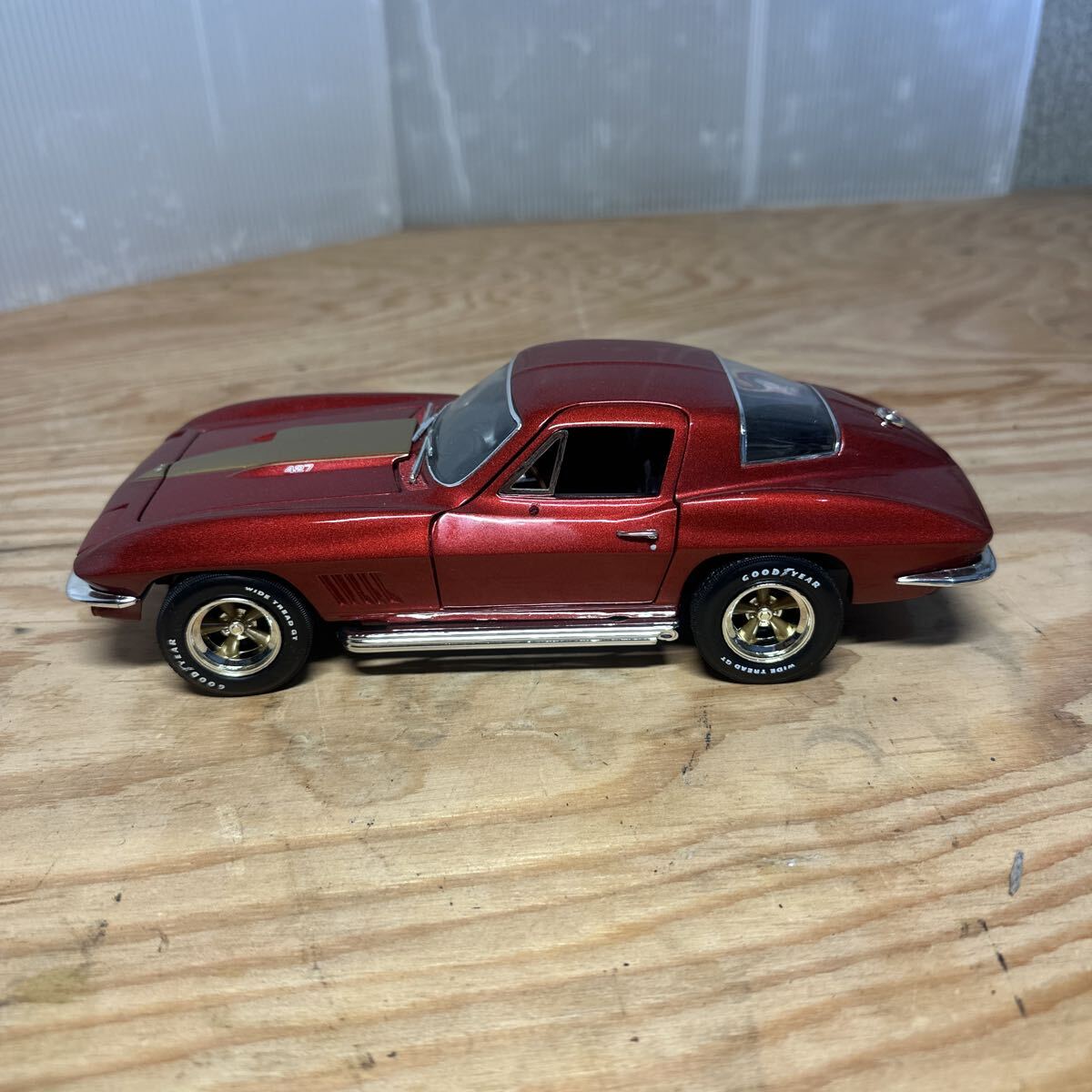 1:18 ERTL Corvette コルベット レッド ④拍卖