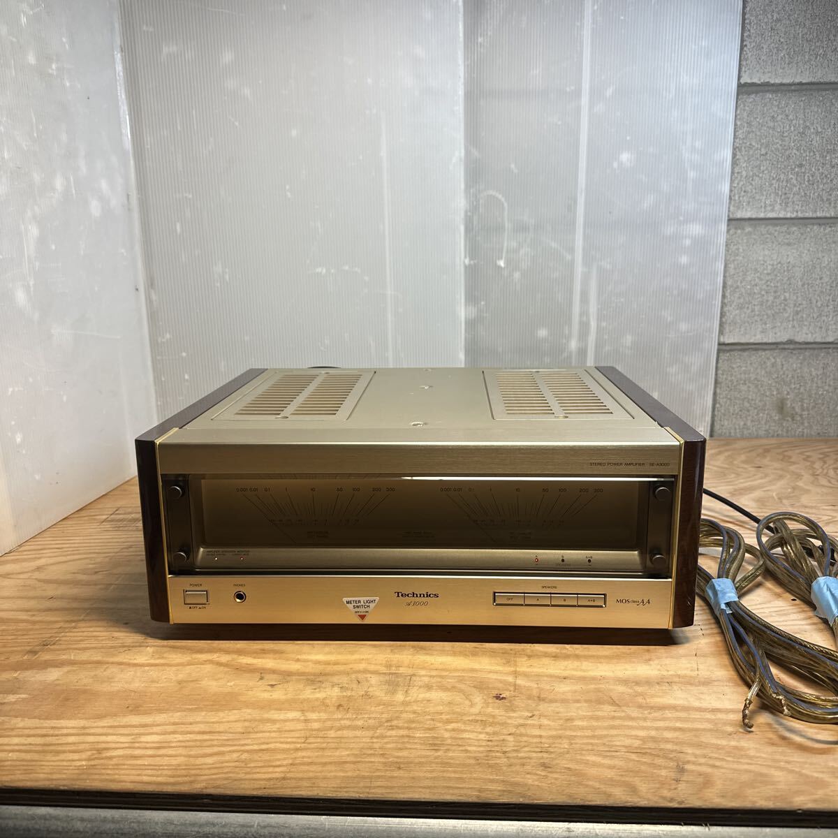 Technics テクニクス SE-A3000-N (ゴールド) ステレオパワーアンプ拍卖