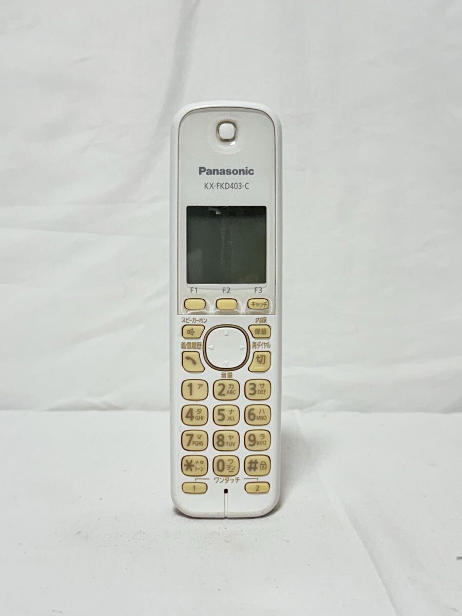 (2)パナソニックコードレス子機 Panasonic KX-FKD403-C拍卖
