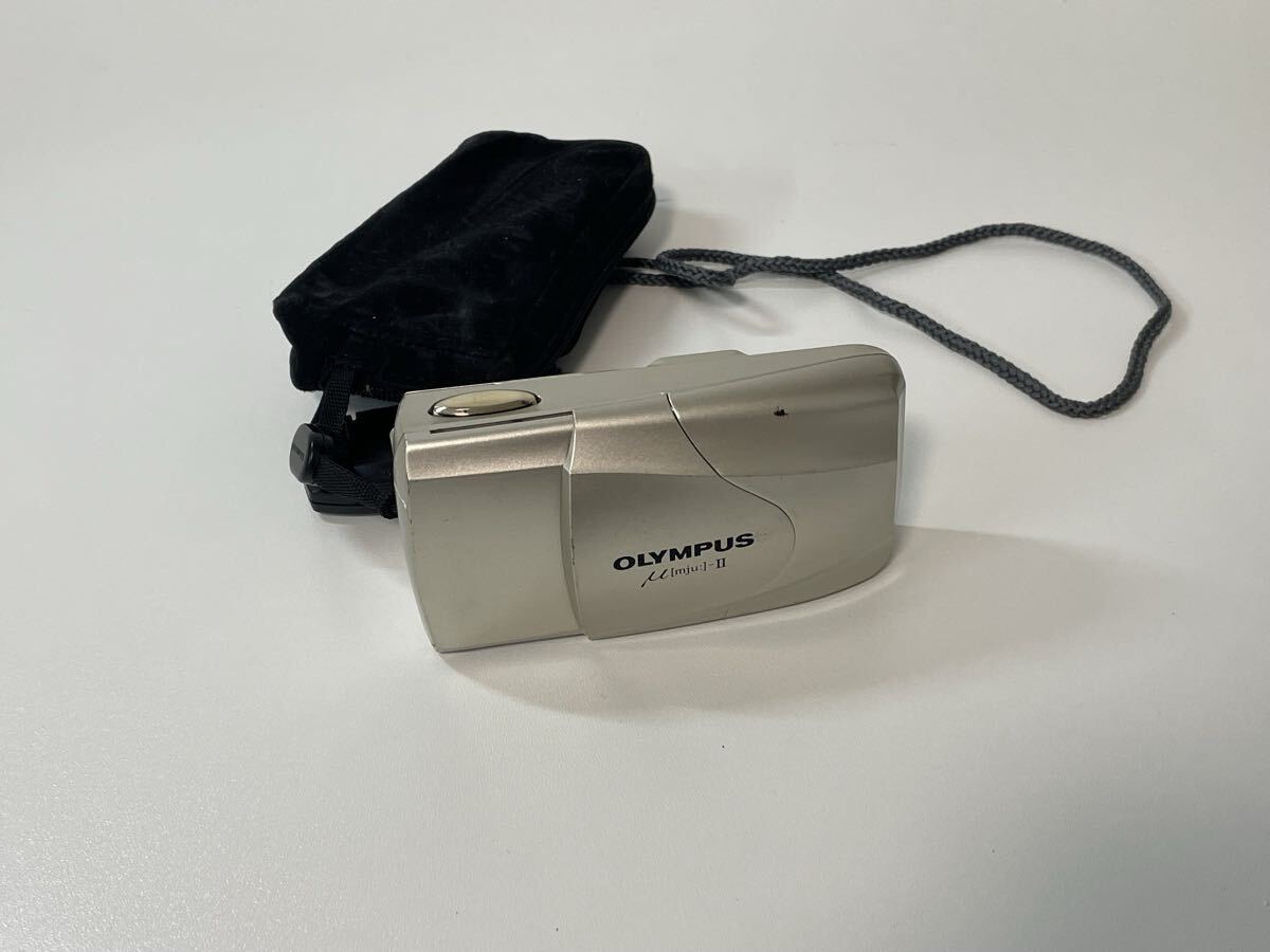 OLYMPUS MJU II カメラ ゴールドカラー RC-200付き 経年劣化有り拍卖