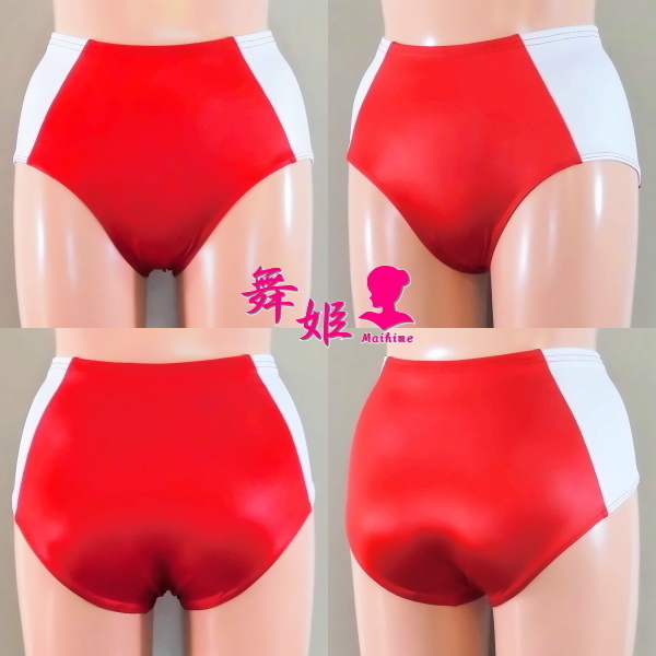 (284X3L-T21) ツートーンブルマ (艶光沢レッド)拍卖