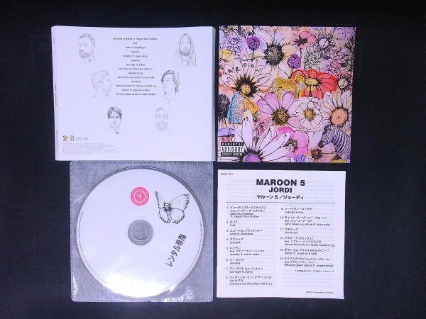 ジョーディ CD マルーン5 アルバム 即決 送料200円 1016拍卖