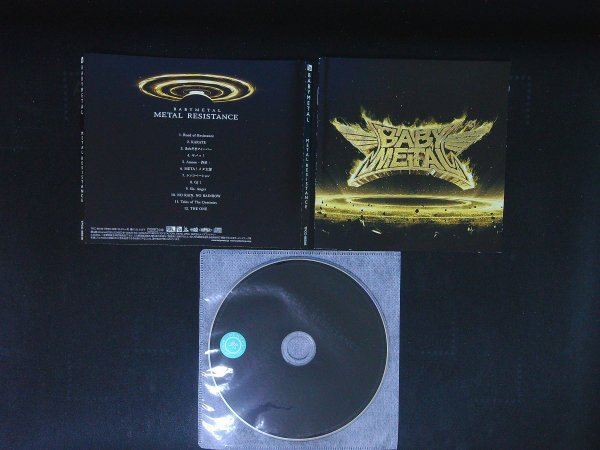 METAL RESISTANCE BABYMETAL  ベビーメタル ベビメタ CD アルバム  即決 送料200円 1020拍卖