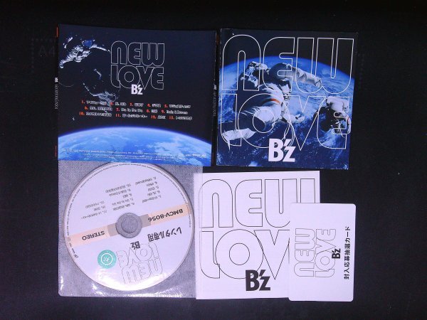 NEW LOVE B’z CD アルバム 即決 送料200円 1023拍卖