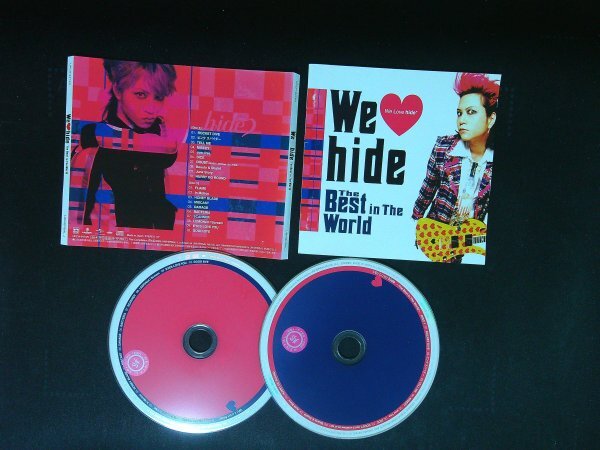 We Love hide The Best in The World CD  hide X JAPAN XJAPAN アルバム 即決 送料200円  1023拍卖