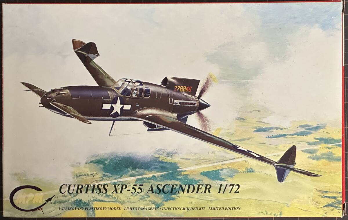 『XP-55 アセンダー(CURTISS XP-55 ASCENDER)』 MPM 1/72スケール【新品・未組立】拍卖