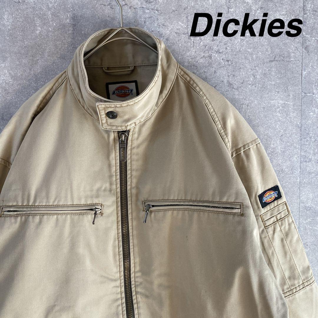 Dickiesスイングトップワークジャケット ジップアップ Lメンズ程度拍卖