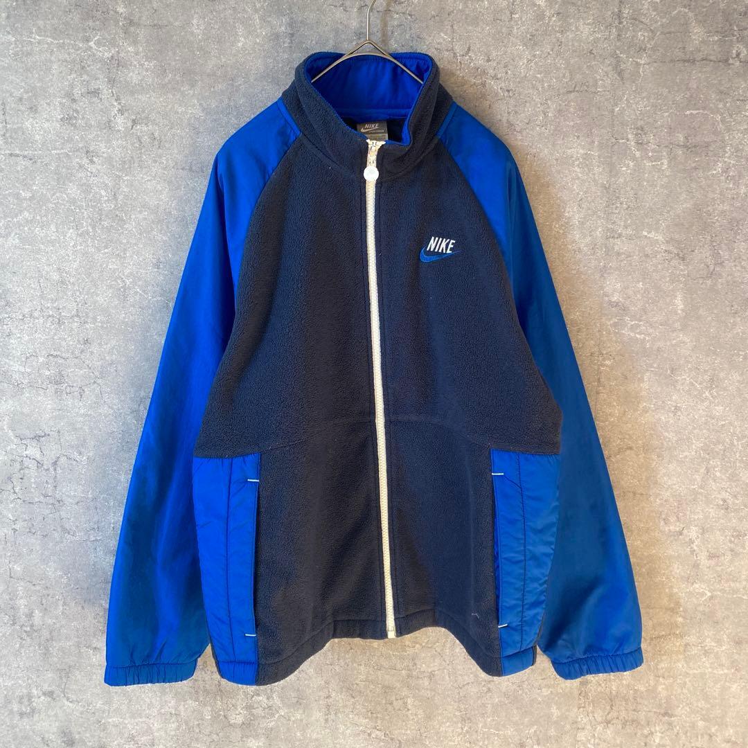 NIKE フリースコンビジャケット ジップアップ ゆったり ボーイズ160拍卖