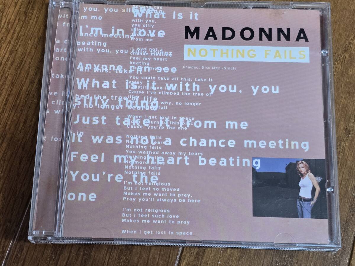 (CDシングル) Madonna●マドンナ/ Nothing Fails US盤拍卖