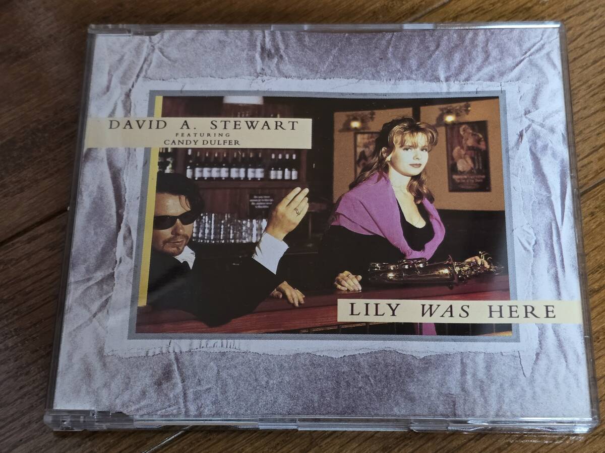 (CDシングル) David A. Stewart featuring Candy Dulfer / Lily Was Here UK盤 Eurythmics●ユーリズミックス拍卖