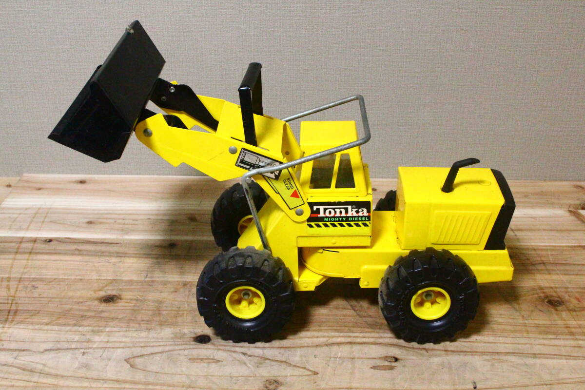 KJ10142 70年代 TONKA マイティディーゼル フロントエンドローダー  ミニカー拍卖