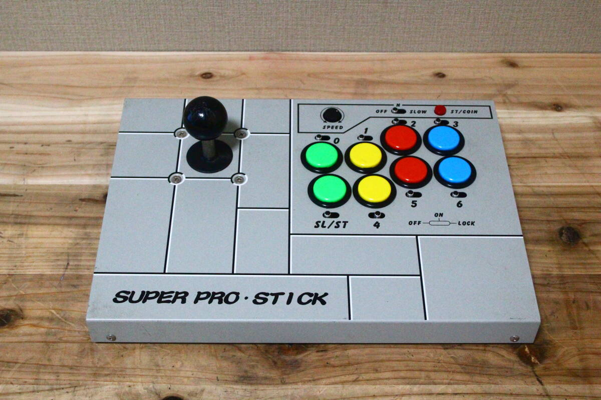 TJ10181 SIGMA シグマ電子 SUPER PRO STICK アーケードコントローラー ゲーム機器拍卖