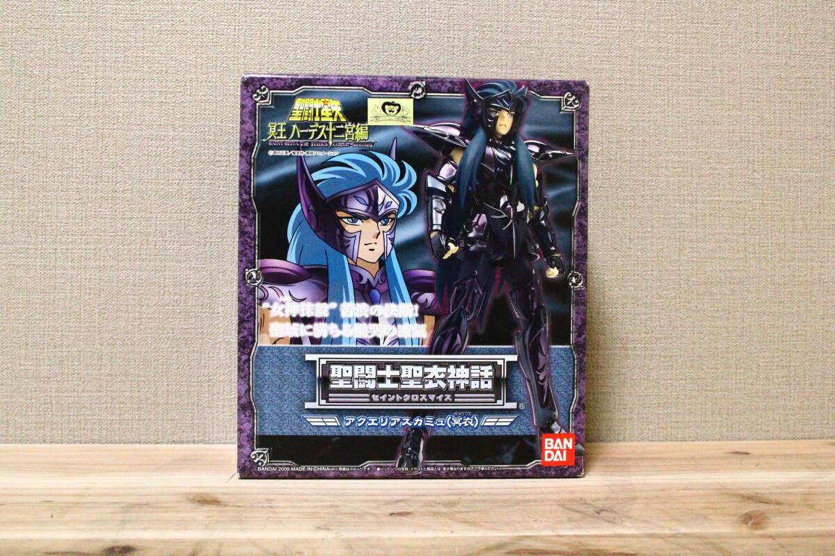 TJ10220 【保管品・未開封】聖闘士聖衣神話 アクエリアスカミュ(冥衣) セイントクロスマイス 聖闘士星矢 フィギュア バンダイ 拍卖