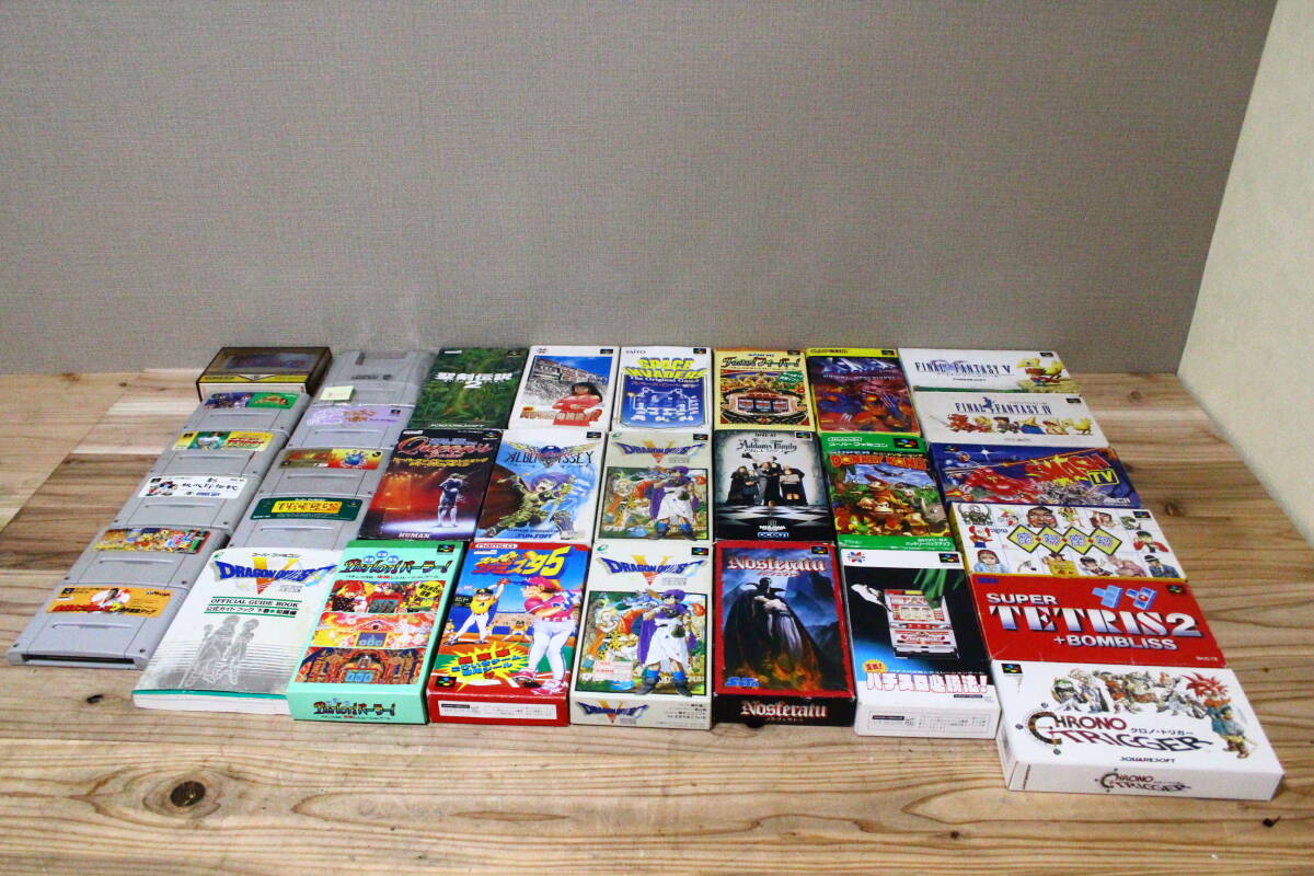 TJ09294 スーパーファミコン ソフト まとめ ファミスタ プライムゴール ドラクエ拍卖
