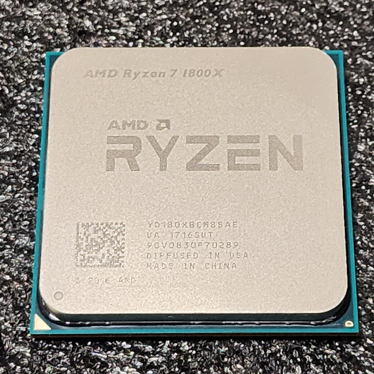 CPU AMD RYZEN7 1800X 3.6GHz 8コア16スレッド Socket AM4 PCパーツ 動作確認済み拍卖
