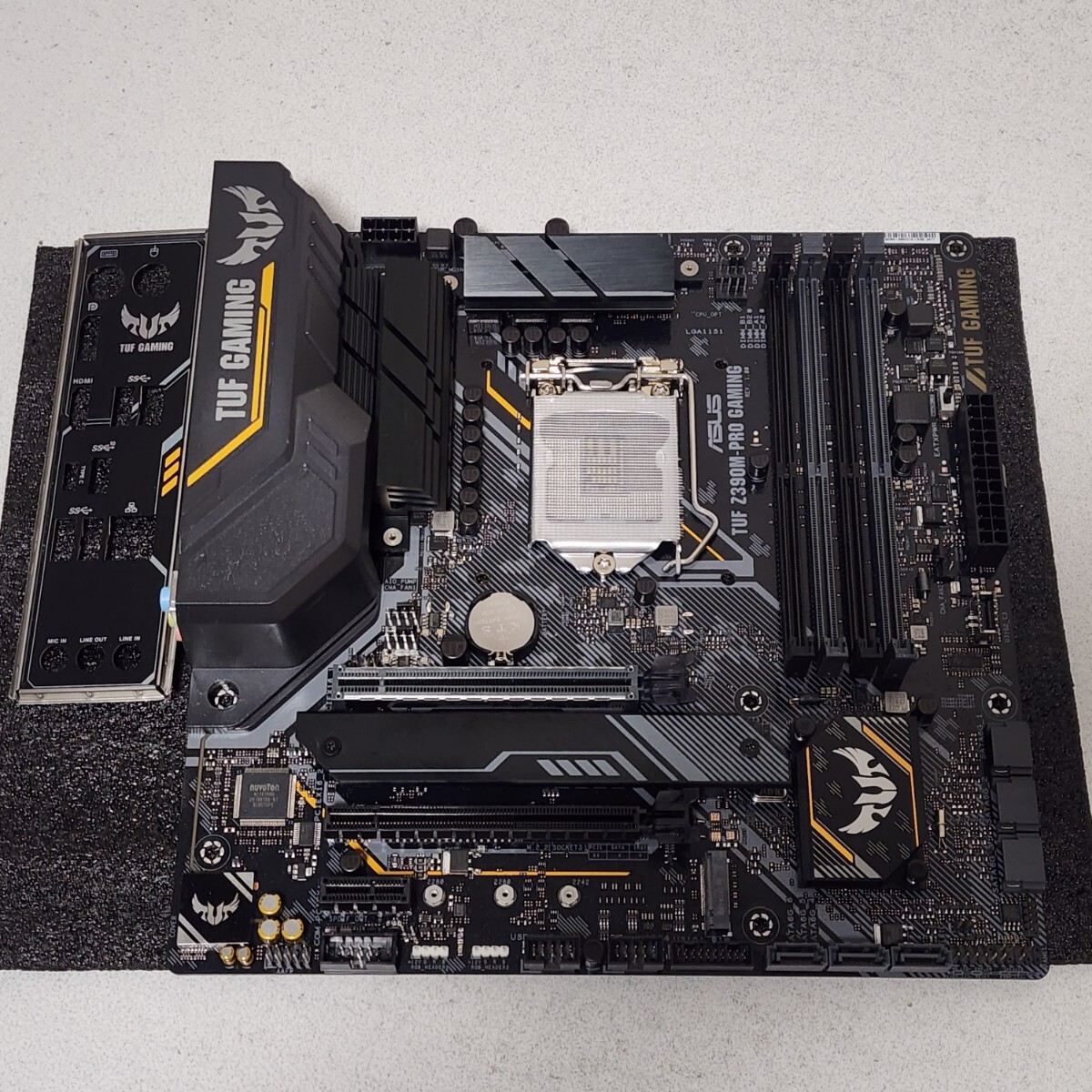 ASUS TUF Z390M-PRO GAMING IOパネル付属 LGA1151 MicroATXマザーボード 第8・9世代CPU対応 最新Bios 動作確認済 PCパーツ拍卖