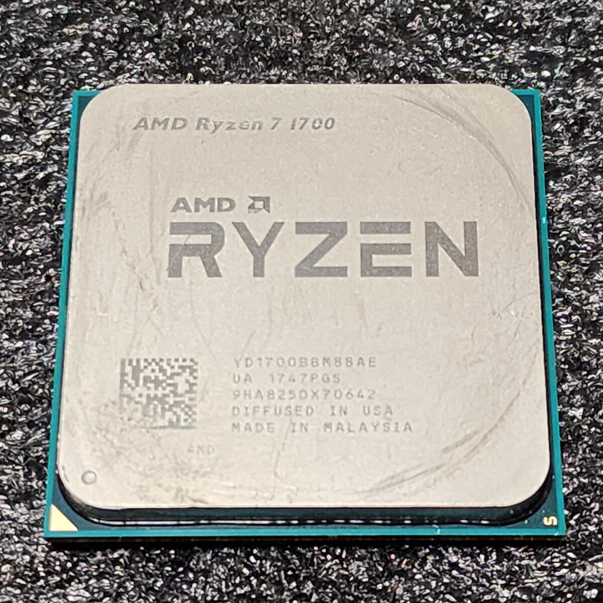 CPU AMD RYZEN7 1700 3.0GHz 8コア16スレッド Socket AM4 PCパーツ 動作確認済み (2)拍卖