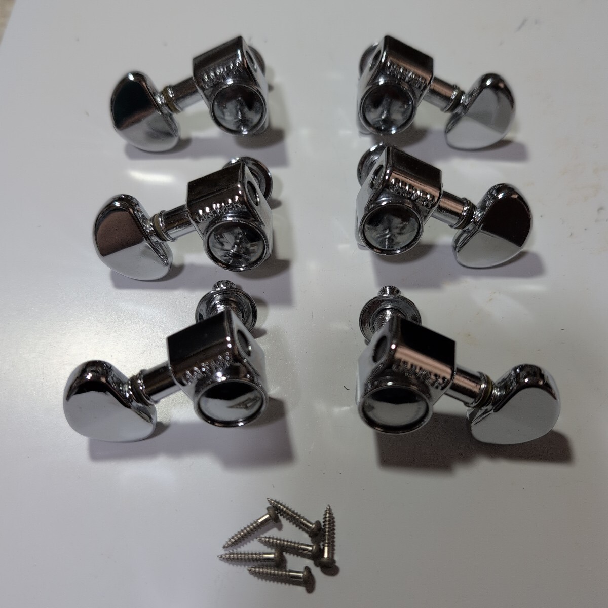 3対3 GROVER グローバー ギター ペグ 102-18C レスポール SG 等 クローム拍卖