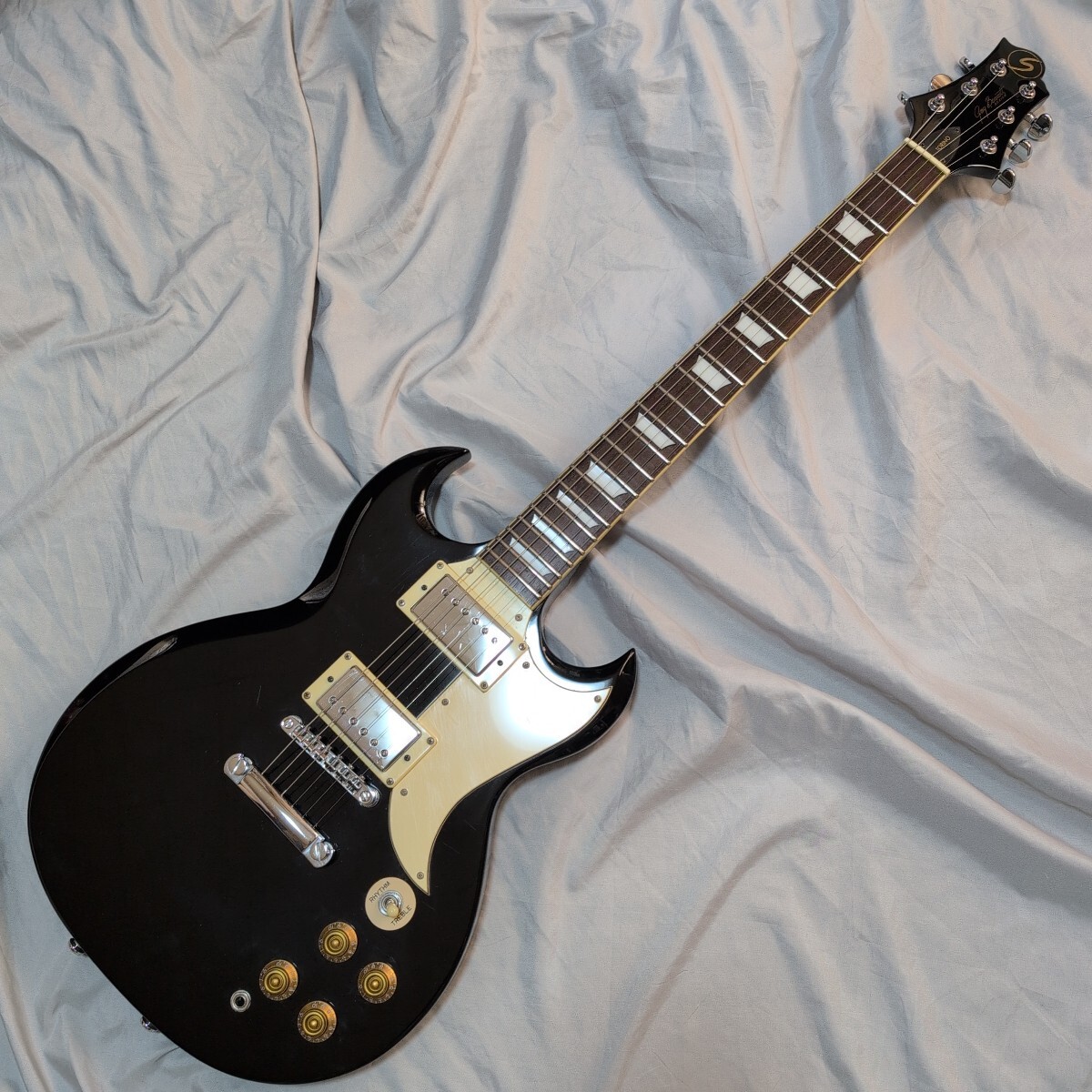 Greg Bennett グレッグベネット SG タイプ サミック Samick ブラック 拍卖