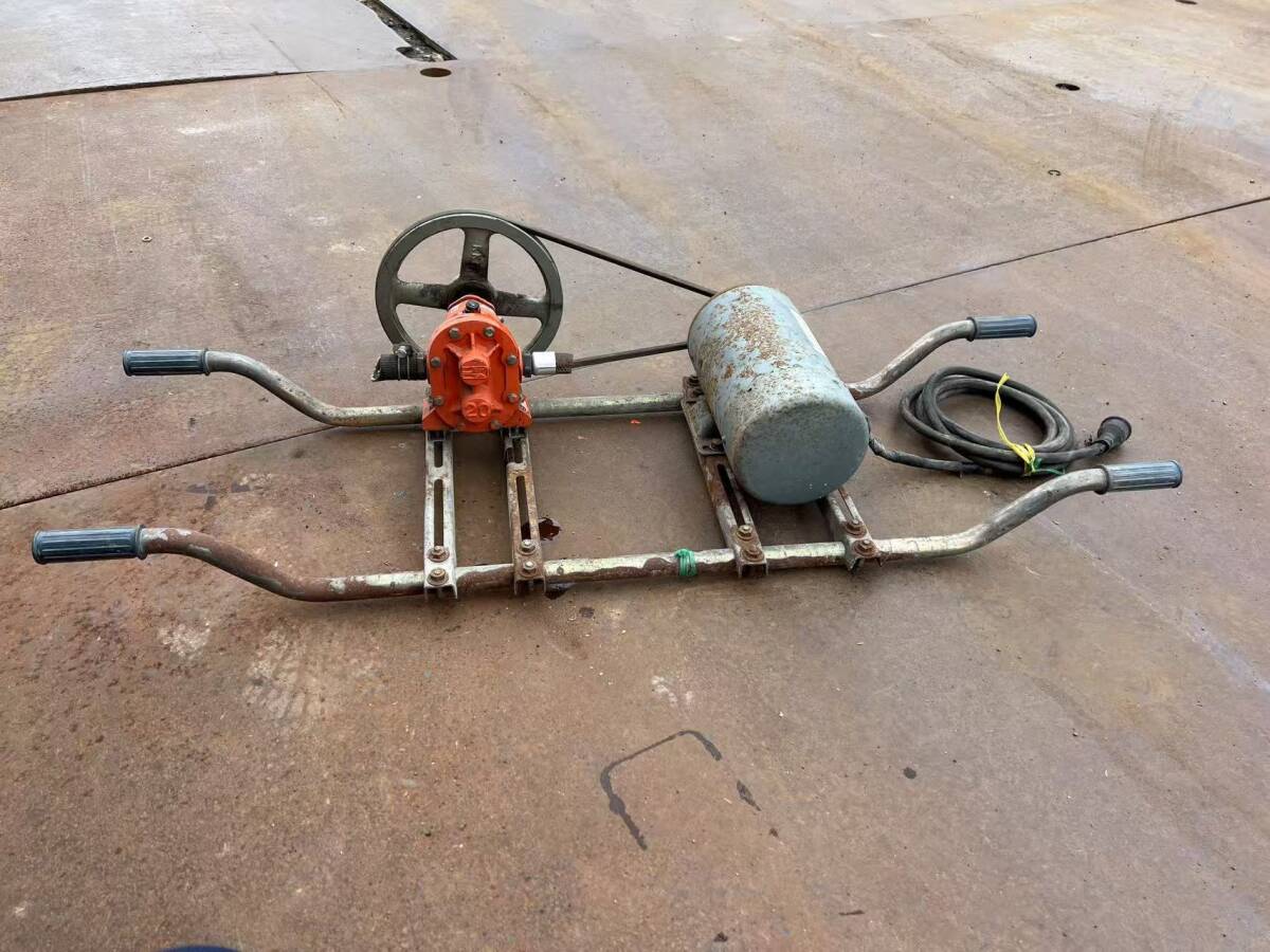 動画あり 秋田発 KOSHIN(工進) 20mm ギヤーポンプ GC-20 東芝 0.75kw 4p 100/200v モーター 拍卖