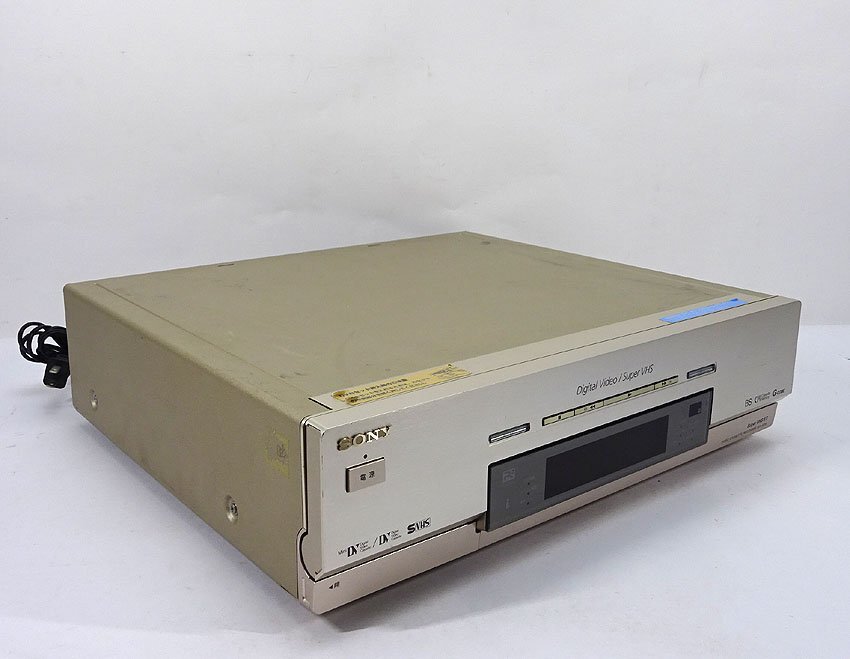 緑屋Re■ 整備済み SONY ソニー ビデオカセットレコーダー WV-DR9 VHS DVビデオデッキ 高画質 動作品  z/km/10-192/22-4#120拍卖