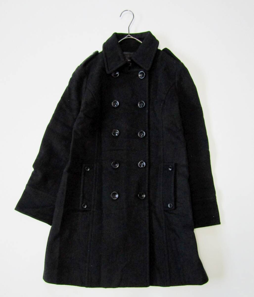 green label relaxing グリーンレーベルリラクシング Aラインピーコート 38サイズ拍卖