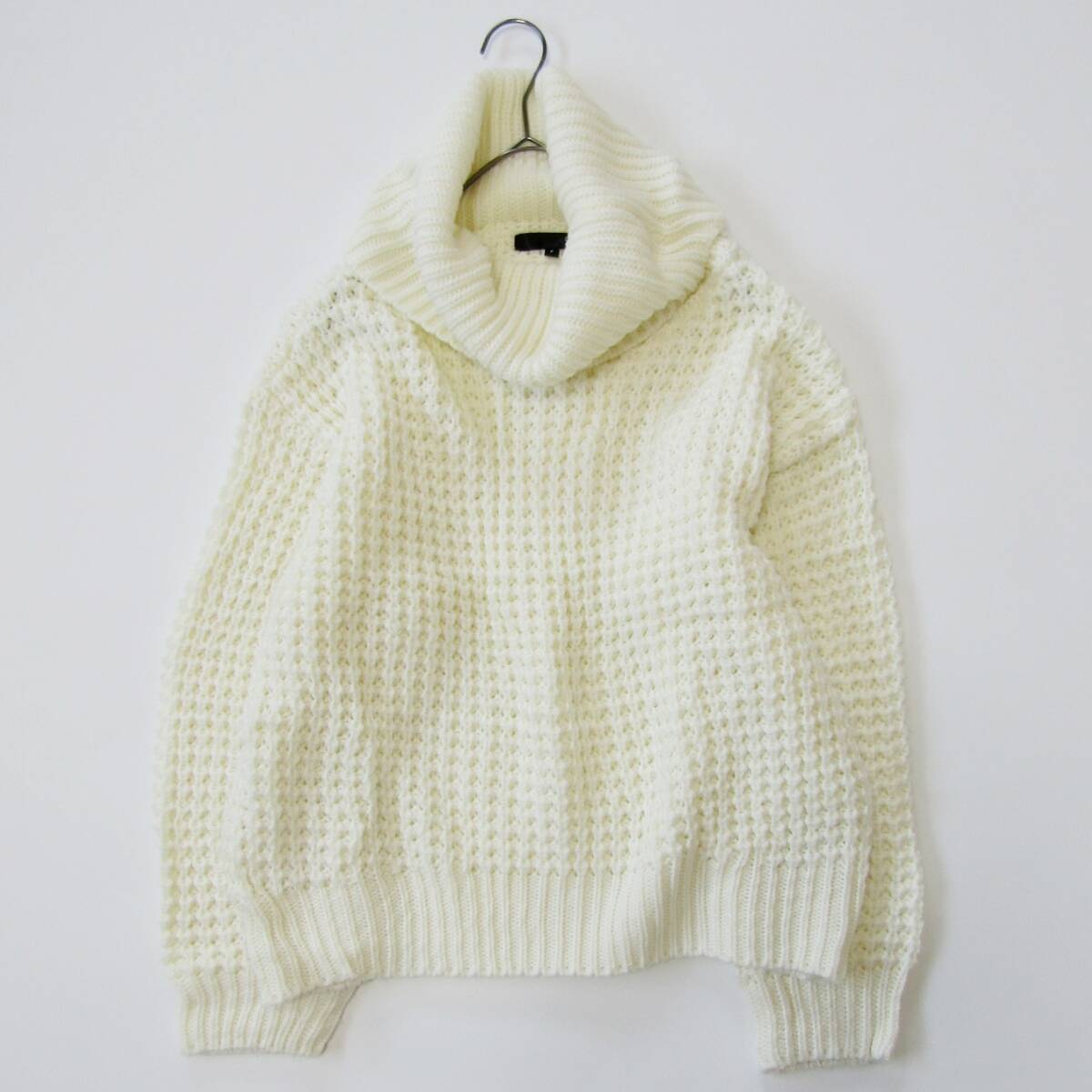 SUGAR SPOON シュガースプーン タートルネックニット Fサイズ拍卖