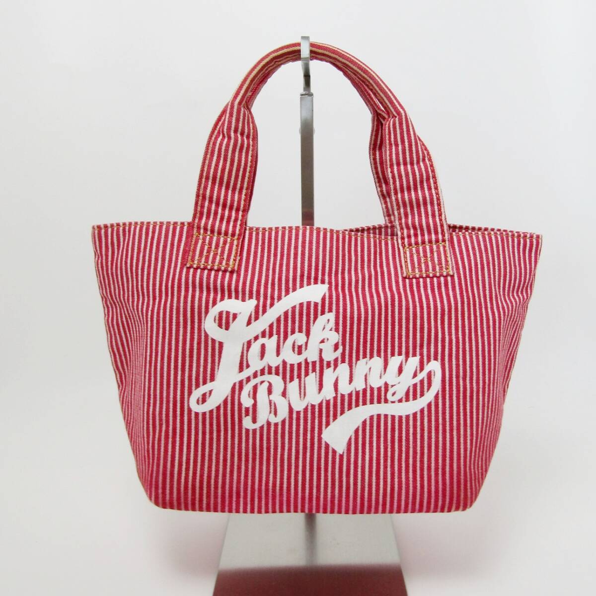 Jack Bunny!! ジャックバニーbyパーリーゲイツ ゴルフストライプトート拍卖