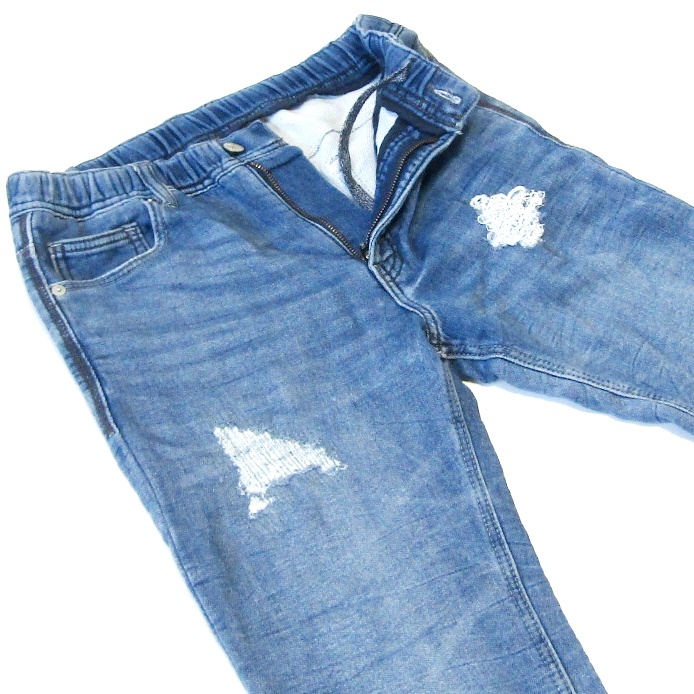AZUL BY MOUSSYアズールバイマウジー▼クラッシュスキニーデニム▼Sサイズ▼ウエスト約74cm拍卖