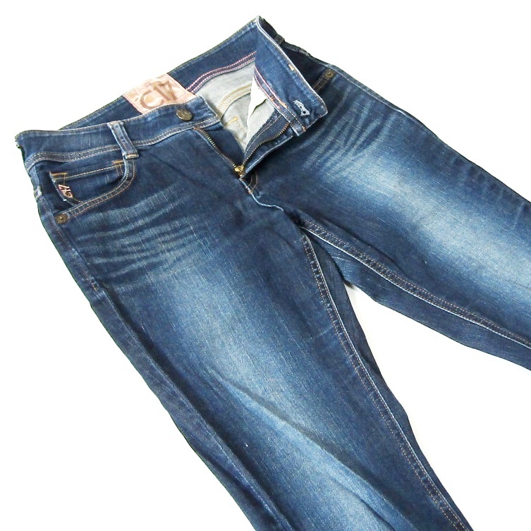 C17シーセブンティーンC313▼ストレッチストレートデニム▼28インチ▼ウエスト約72㎝拍卖