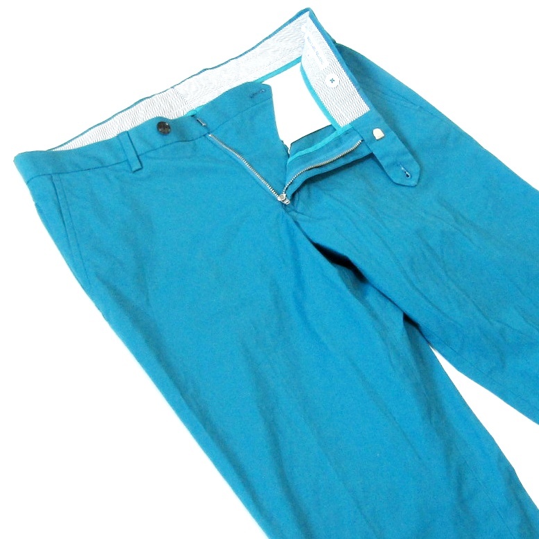 green label relaxingグリーンレーベルリラクシング▼ストレッチカラーチノパン▼Mサイズ▼ウエスト約82cm拍卖