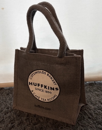 HUFFKINSハフキンスジュートエコバッグMサイズ(グレー)拍卖