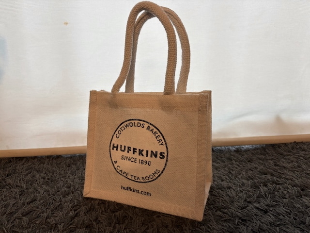 HUFFKINSハフキンスジュートエコバッグMサイズ(オフホワイト生成り)拍卖