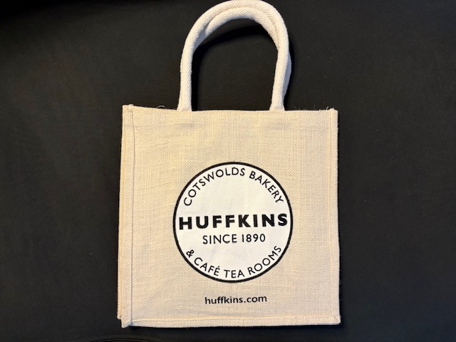 HUFFKINSハフキンスジュートエコバッグLサイズ(オフホワイト生成り)拍卖