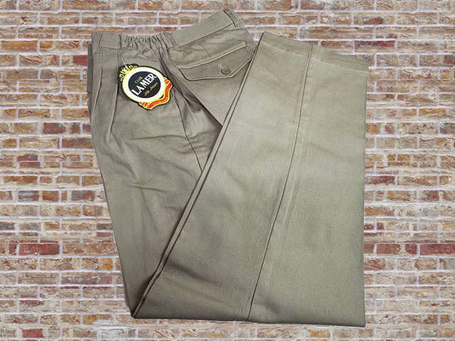 40627-2-nb527-2 ウエスト80-86cm 股下70cm CLUB LA MER 脇シャーリング ストレッチ チノパンツ 拍卖